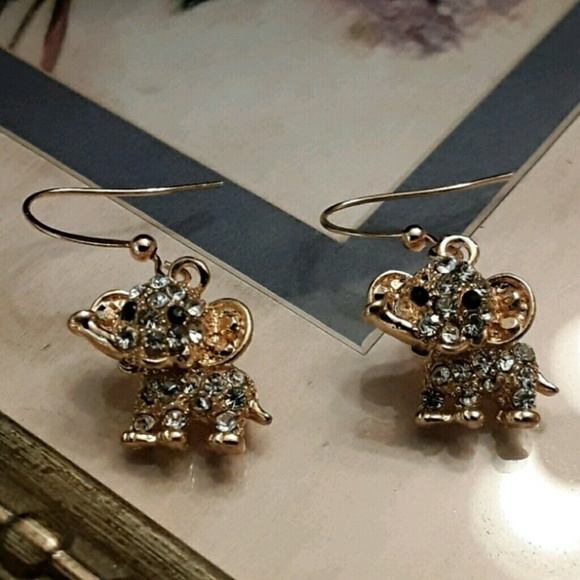 NEW Elephant Earrings - Picture 4 of 5